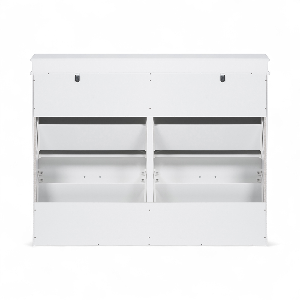 Margarett Shoe Cabinet with 4 Flip Drawers - Image 5