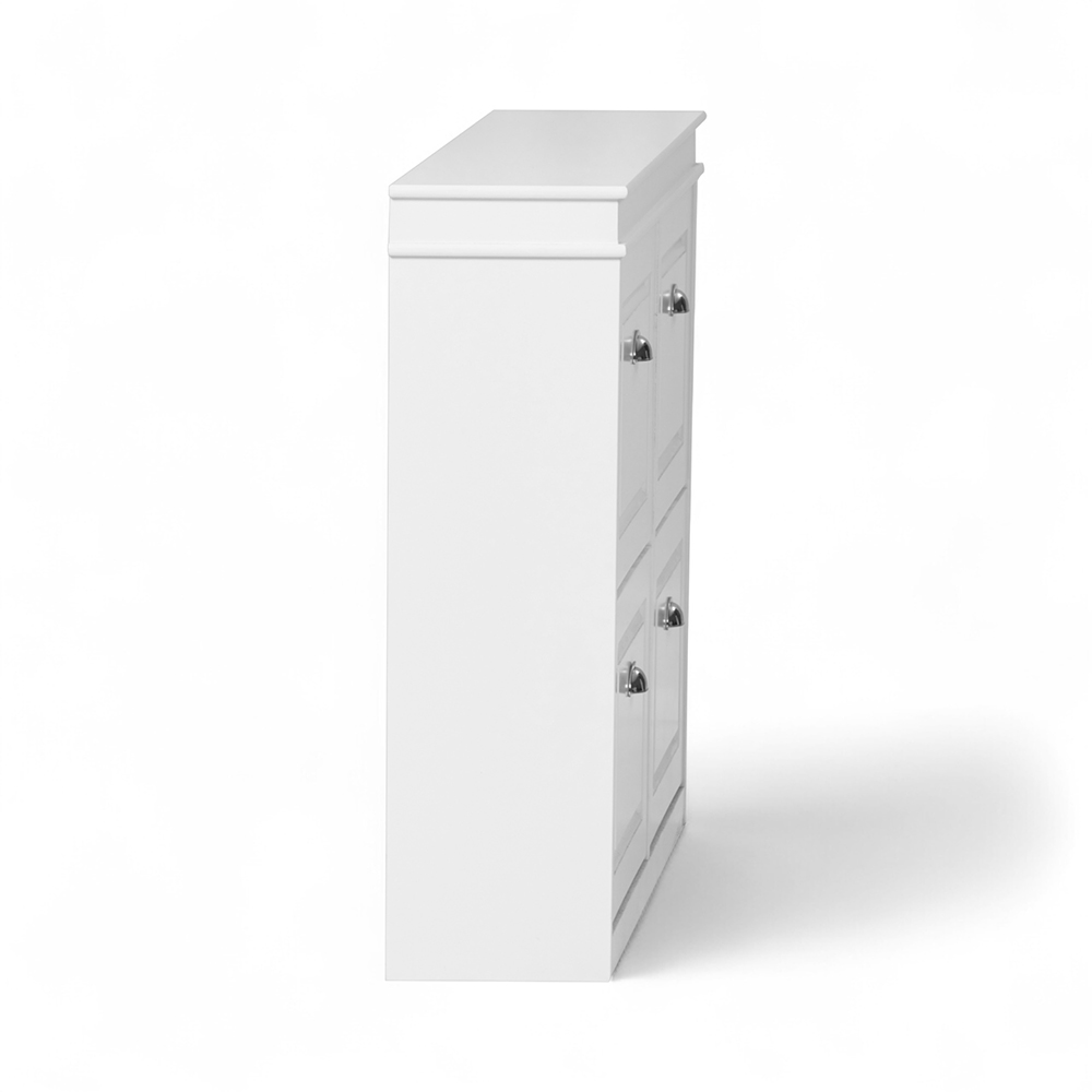 Margarett Shoe Cabinet with 4 Flip Drawers - Image 4