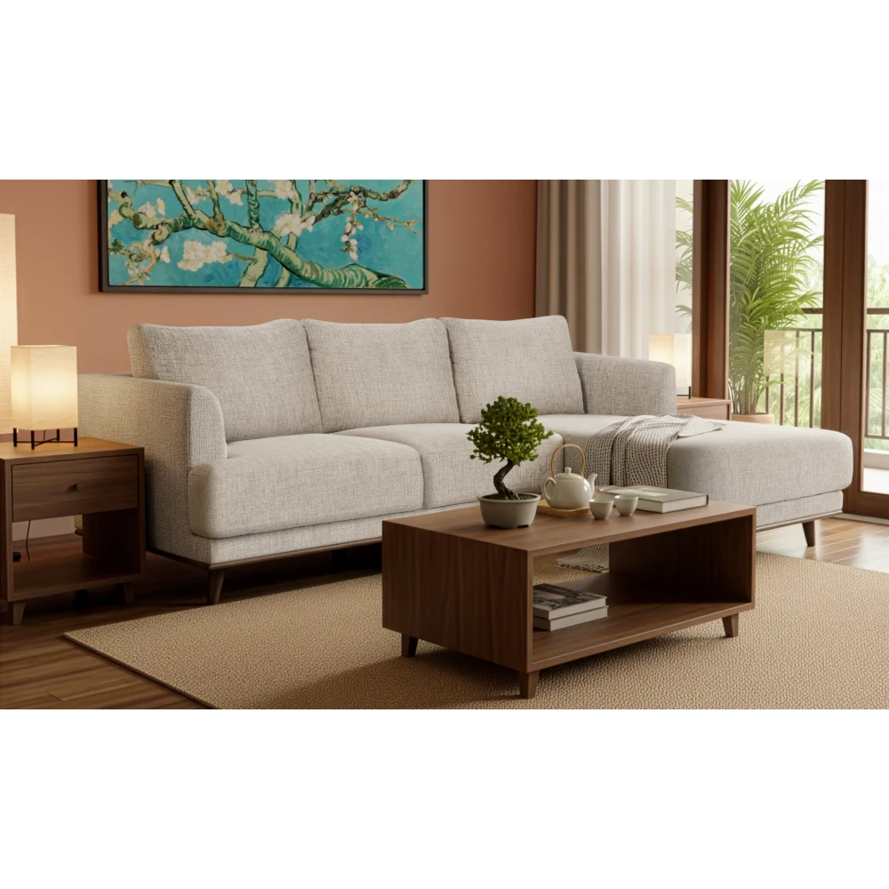 Caitlyn L Shaped Sofa - Image 9