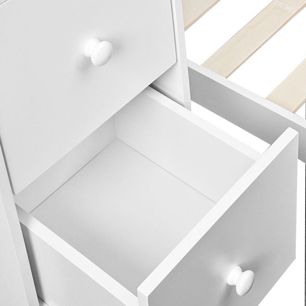 Carolee Single Bunk Bed with Storage Drawer - Image 11