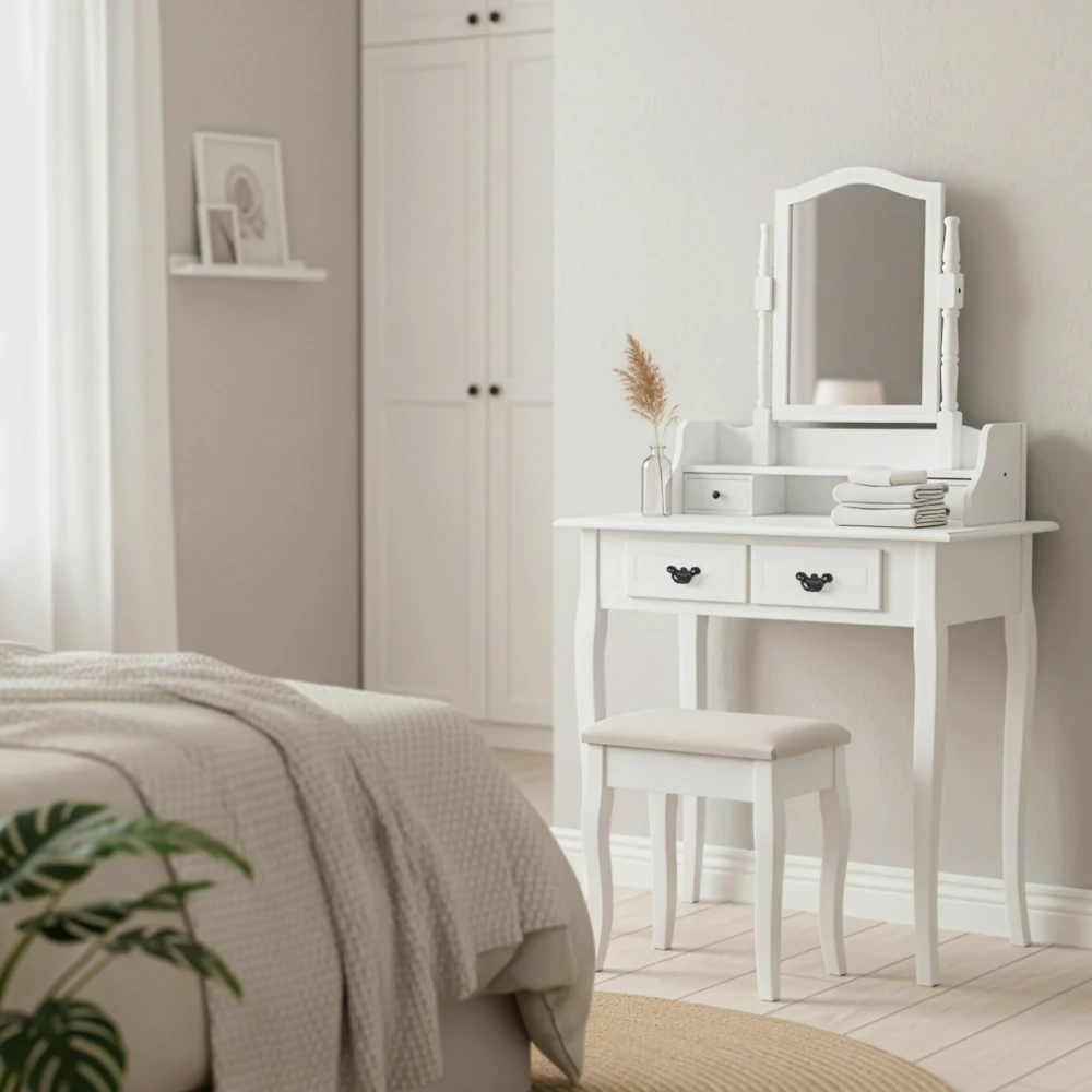 Margarett Dressing Table with Stool - Image 16