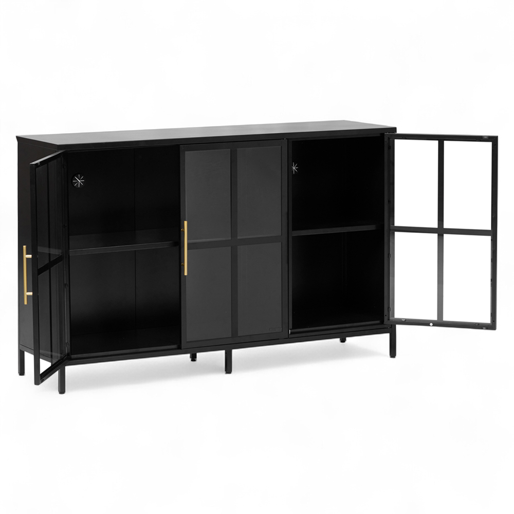 Nina Cabinet (3 Glass Doors) - Image 2