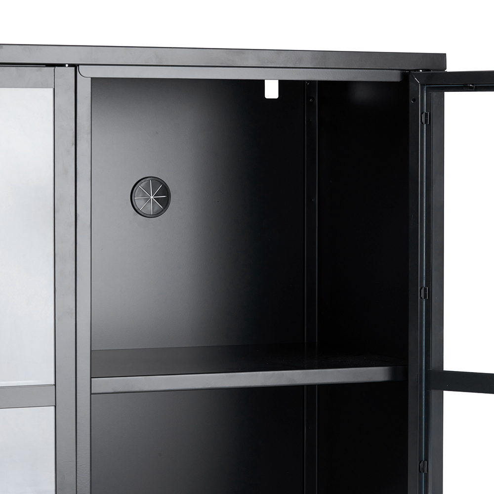 Nina Cabinet (3 Glass Doors) - Image 7