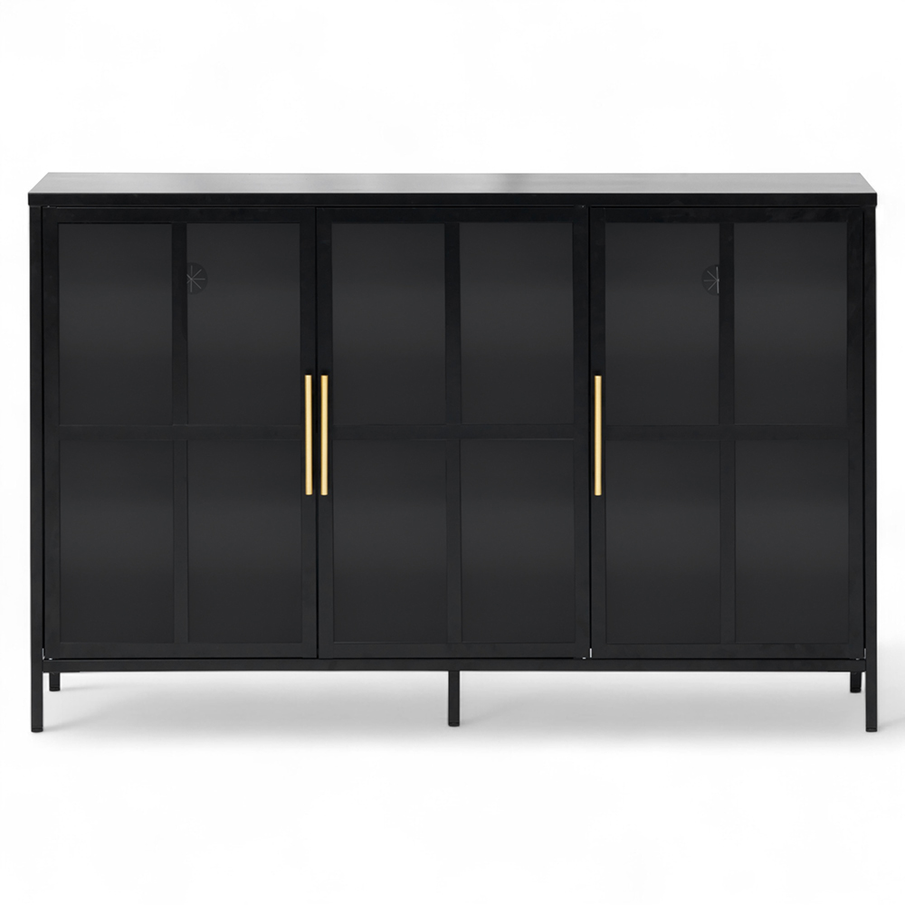 Nina Cabinet (3 Glass Doors) - Image 3