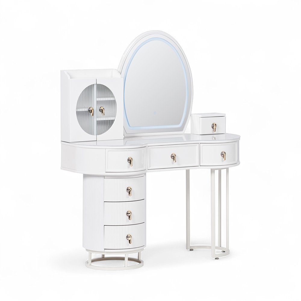Makayla Dressing Table with Mirror - Image 3