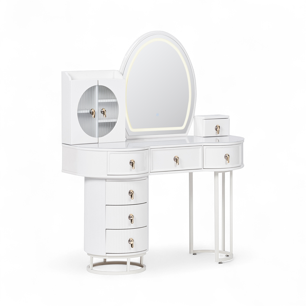 Makayla Dressing Table with Mirror - Image 5