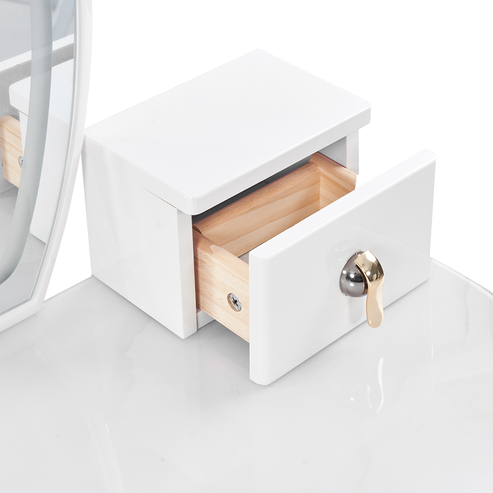 Makayla Dressing Table with Mirror - Image 12