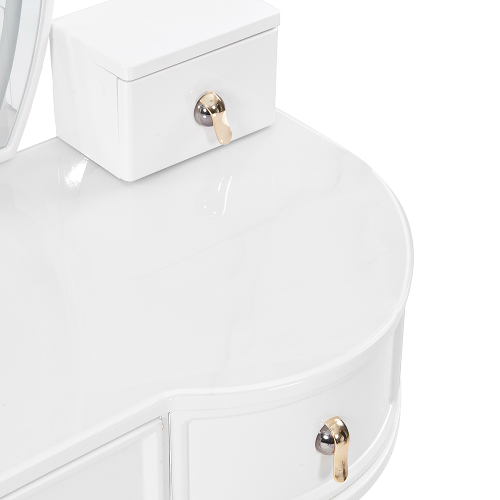 Makayla Dressing Table with Mirror - Image 10