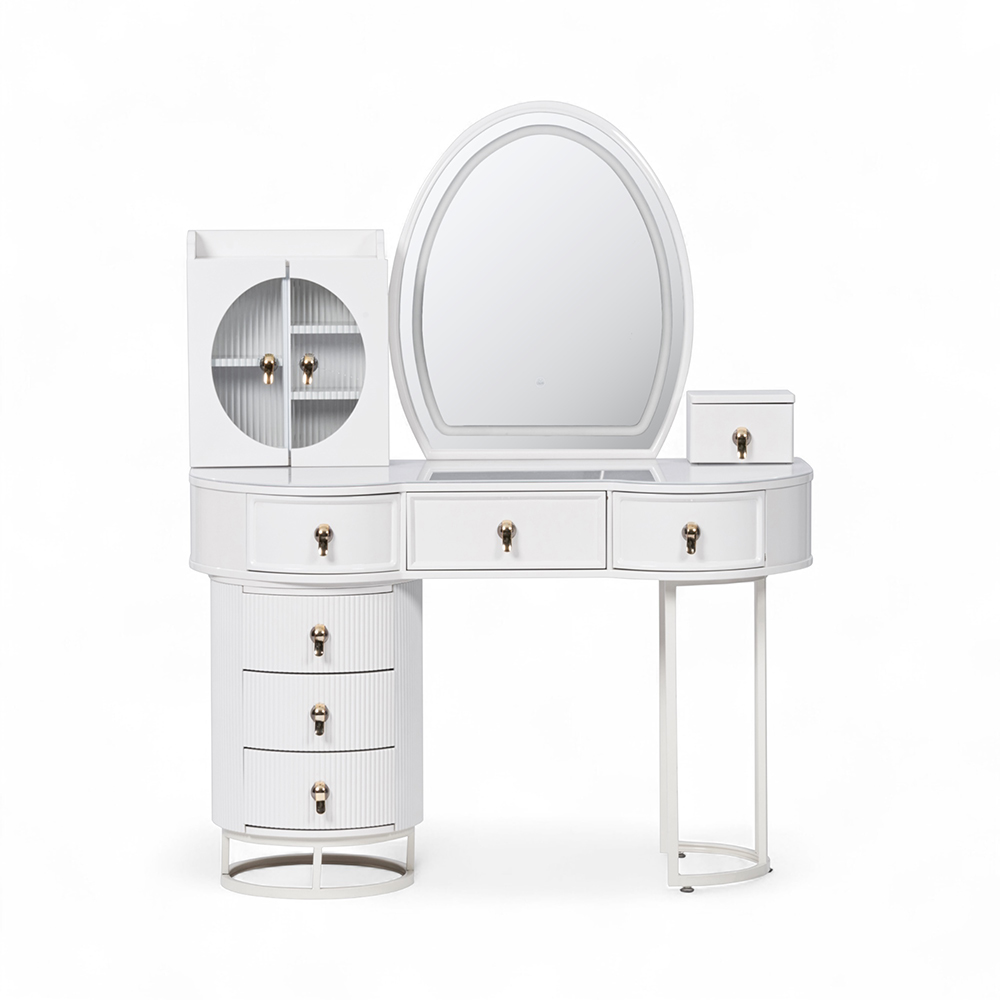 Makayla Dressing Table with Mirror - Image 6