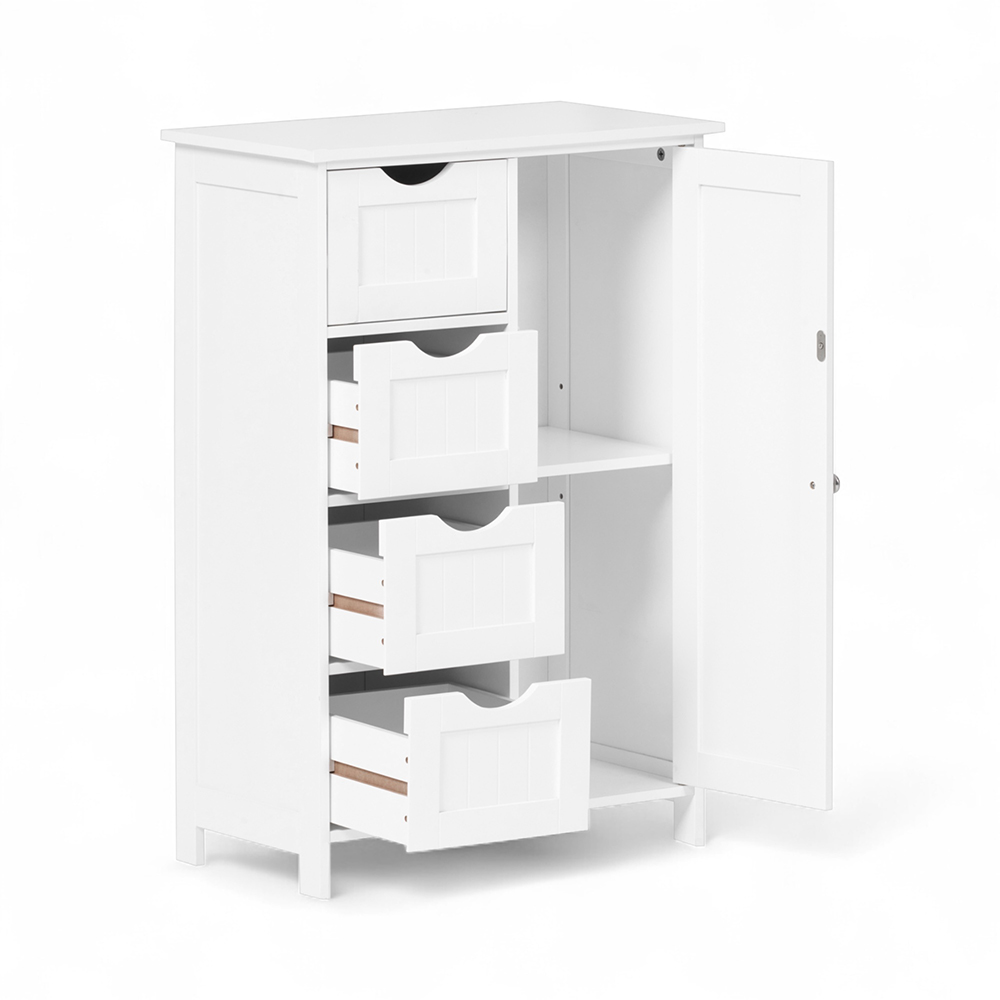 Jeanie Storage Cabinet (4 Drawers 1 Door) - Image 2