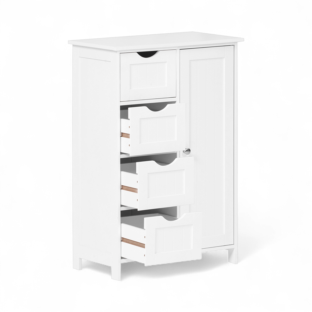 Jeanie Storage Cabinet (4 Drawers 1 Door) - Image 3