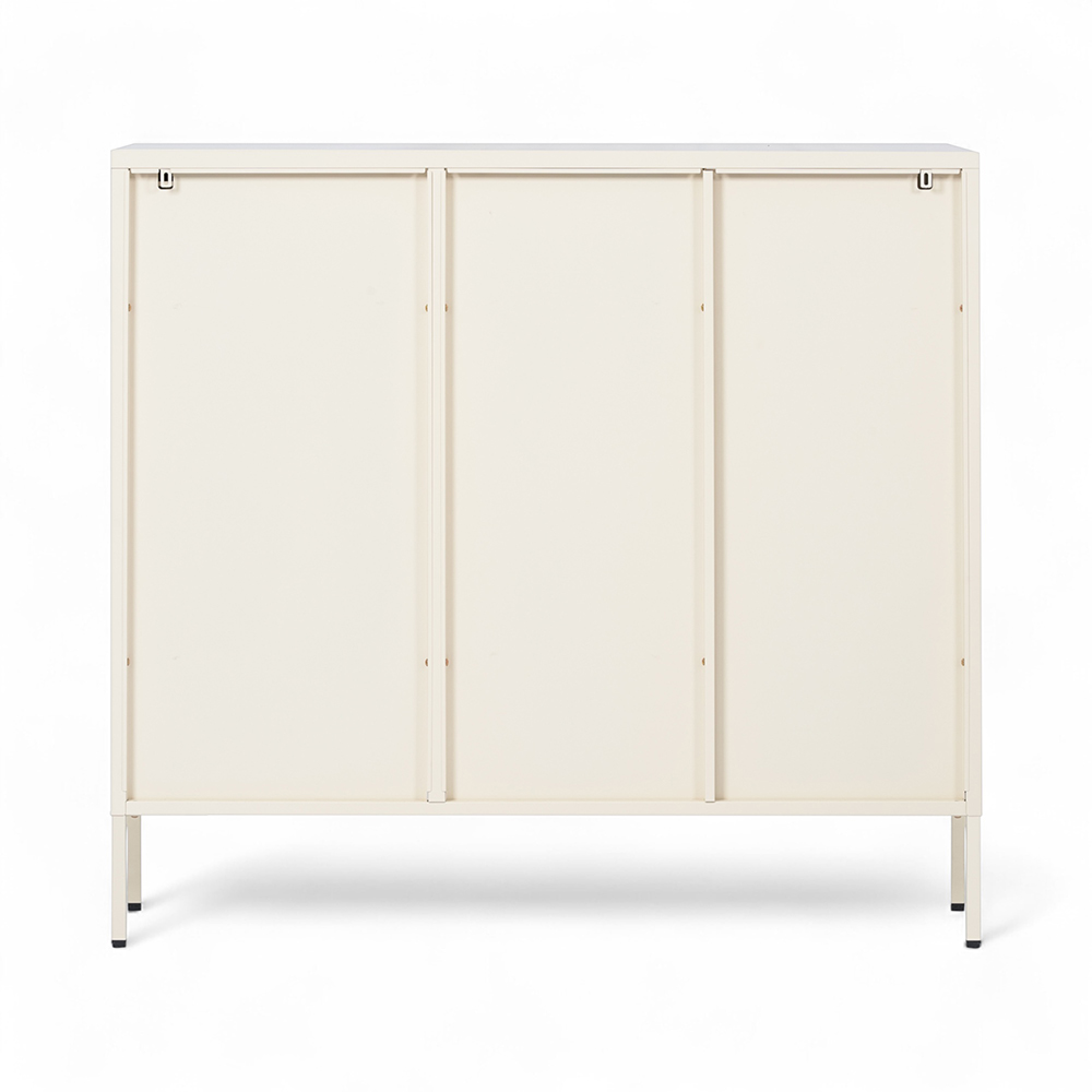 Rivian Cabinet (2 Glass Doors with 4 Drawers) - Image 8