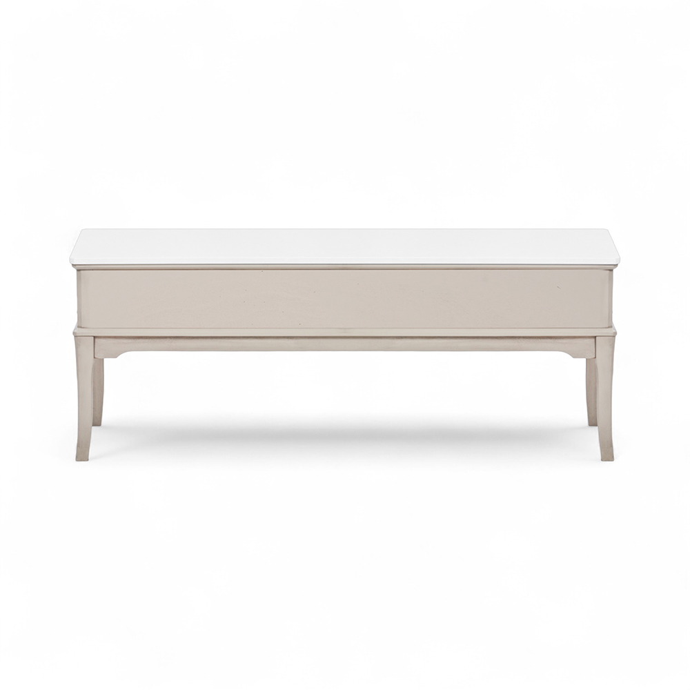 Ruby Marble Top Coffee Table (2 Drawers) - Image 6