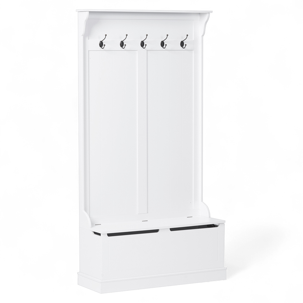 Margarett Coat Rack with Storage Bench