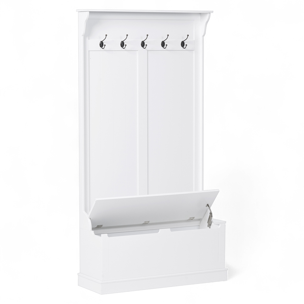 Margarett Coat Rack with Storage Bench - Image 2