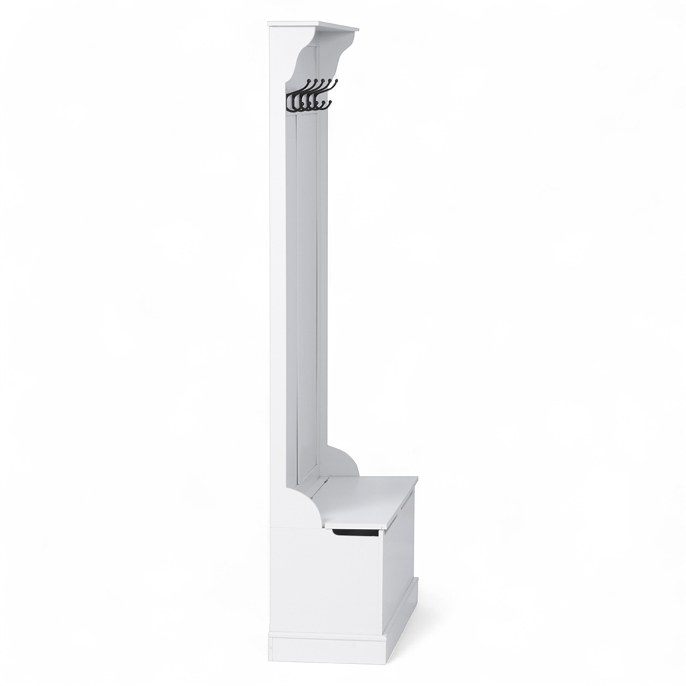 Margarett Coat Rack with Storage Bench - Image 4