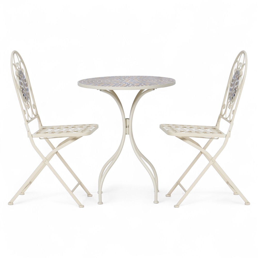 Suresh Mosaic Bistro Set (2 Seater) - Image 3