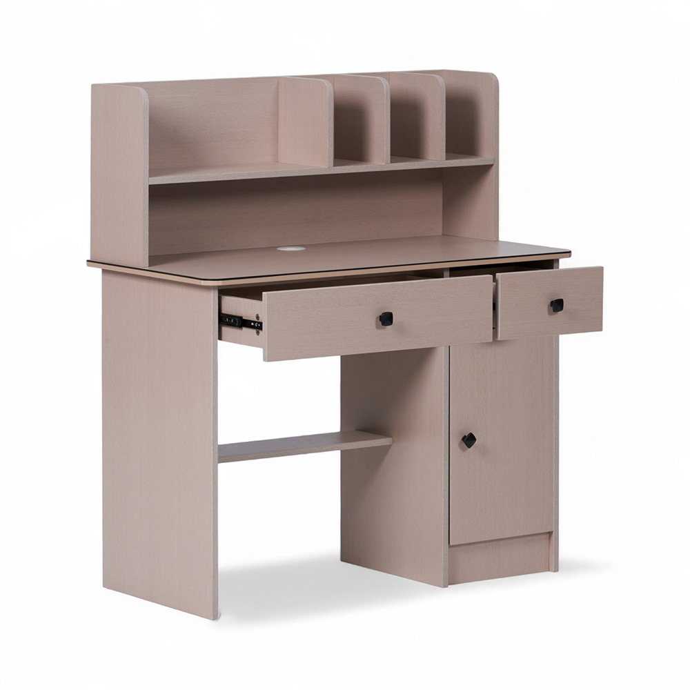 Howie Desk with Bookshelf - Image 3