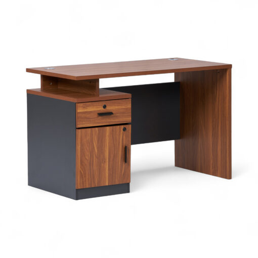 Mosley Office Desk with Drawer Cabinet (W120cm)
