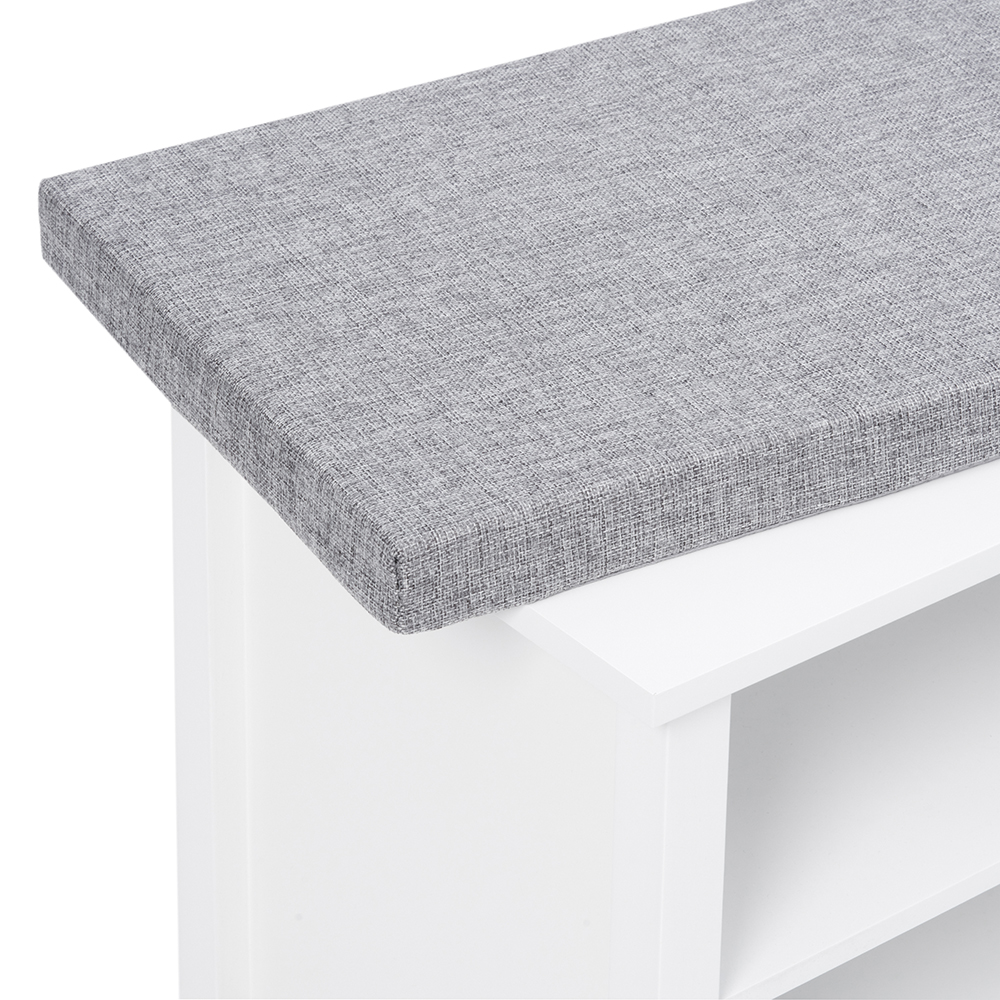 Margarett Shoe Cabinet with Padded Seat - Image 7