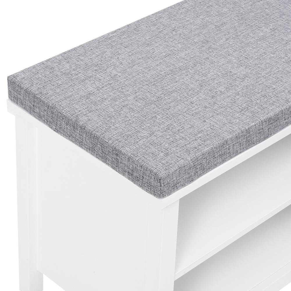Margarett Shoe Cabinet with Padded Seat - Image 9