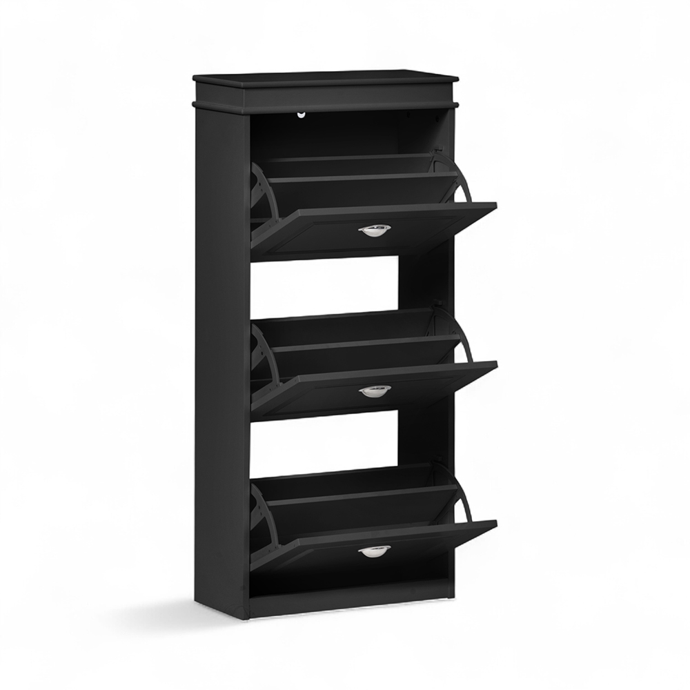 Margarett Shoe Cabinet (3 Flip Drawers) - Image 12