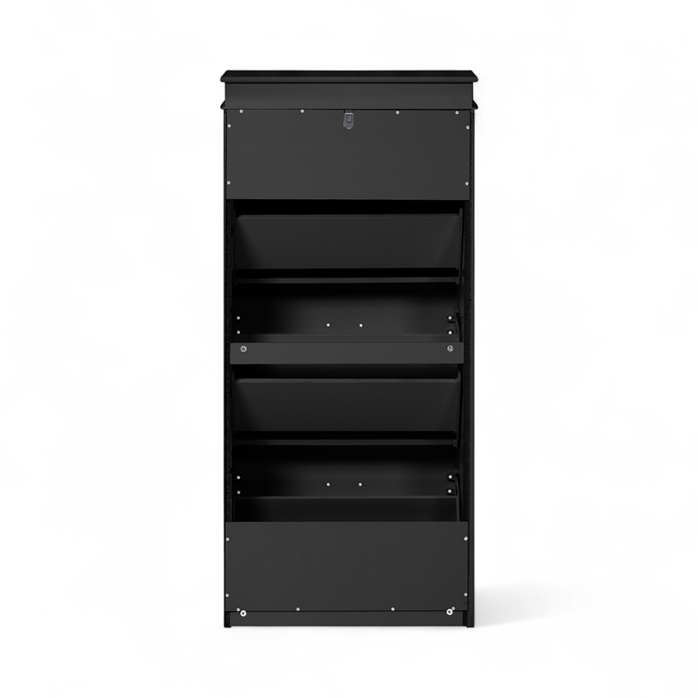 Margarett Shoe Cabinet (3 Flip Drawers) - Image 15