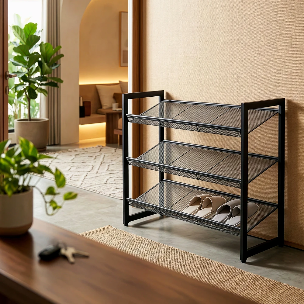 Ming Shoe Rack (3 Tier) - Image 8