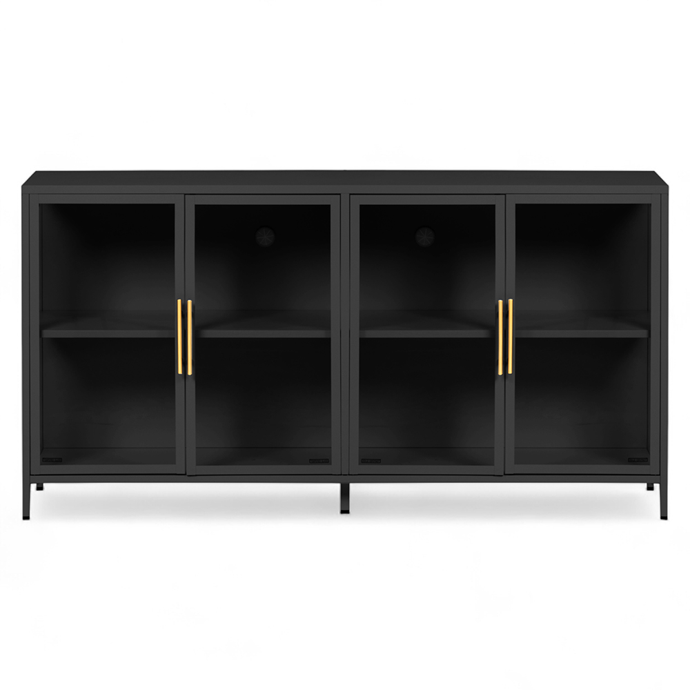 Nina TV Cabinet (4 Glass Doors) - Image 12