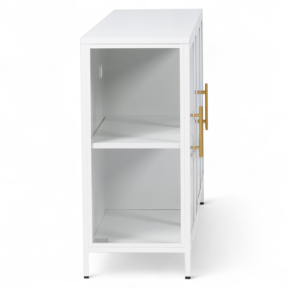 Nina TV Cabinet (4 Glass Doors) - Image 5