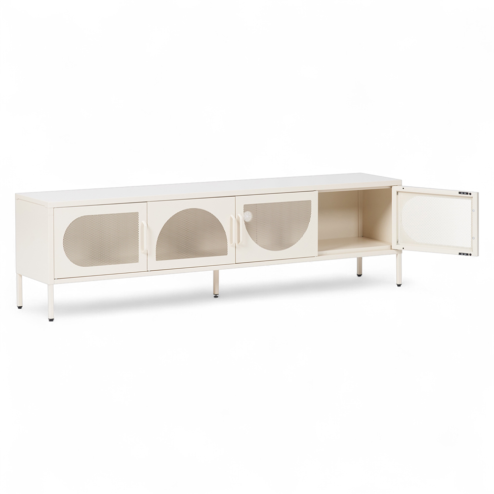 Rivian TV Cabinet (4 Mesh Doors) - Image 3