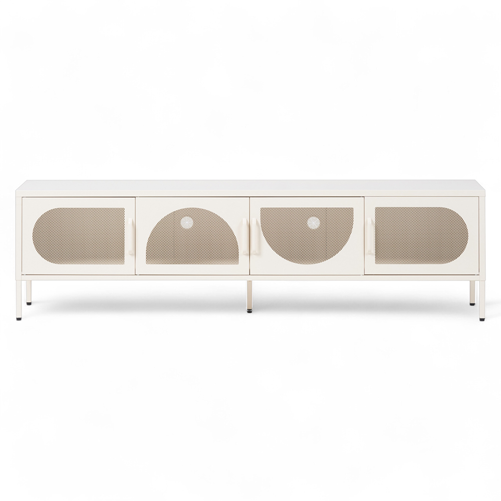 Rivian TV Cabinet (4 Mesh Doors) - Image 5