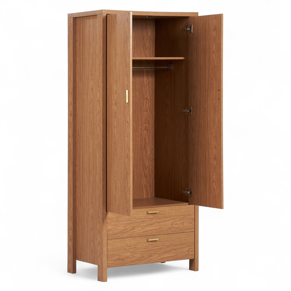 Summer Wardrobe (2 Doors 2 Drawers) - Image 2