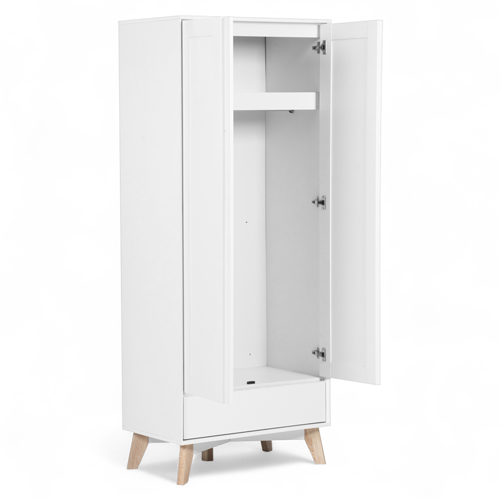 Sonia Wardrobe (2 Doors 1 Drawer) - Image 2