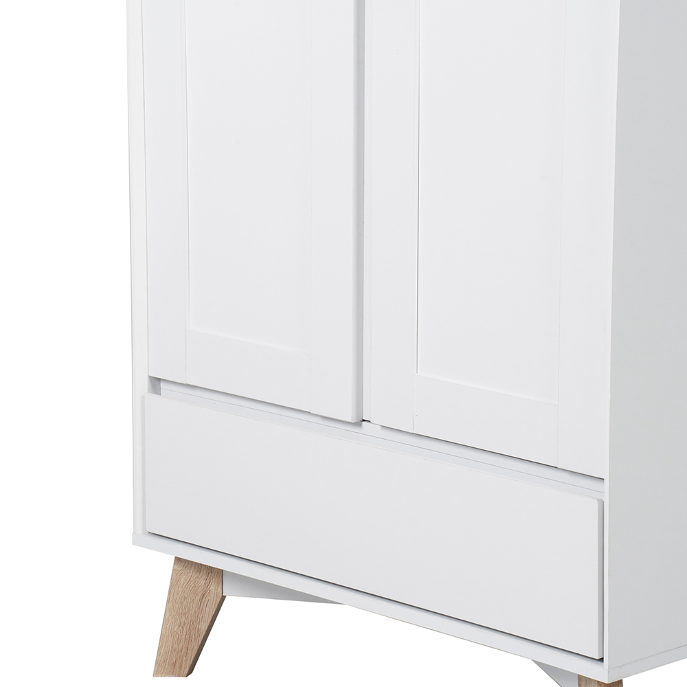 Sonia Wardrobe (2 Doors 1 Drawer) - Image 10