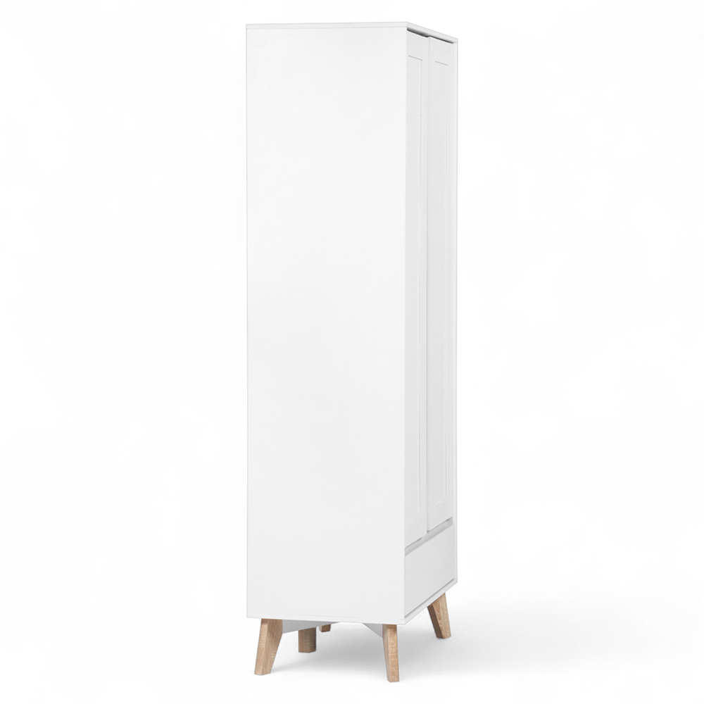 Sonia Wardrobe (2 Doors 1 Drawer) - Image 6