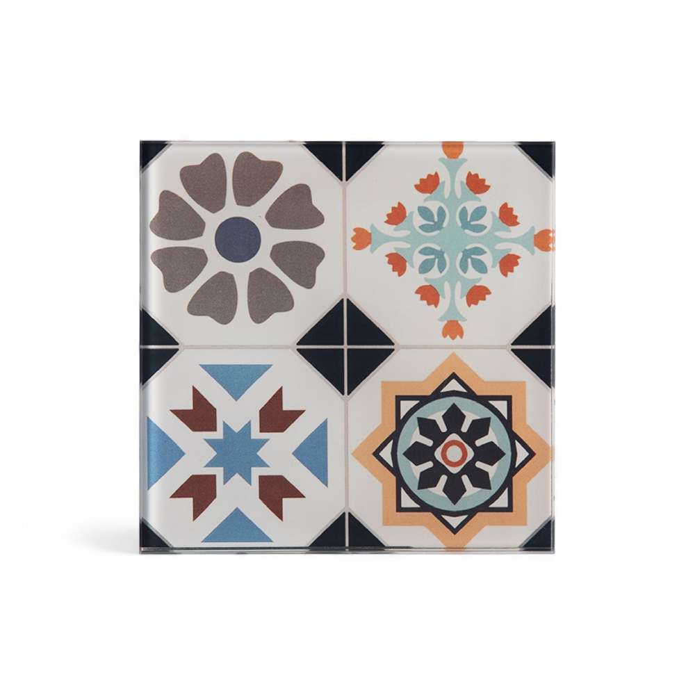 Glass Coaster with Felt Bottom (Set of 4) - Image 7