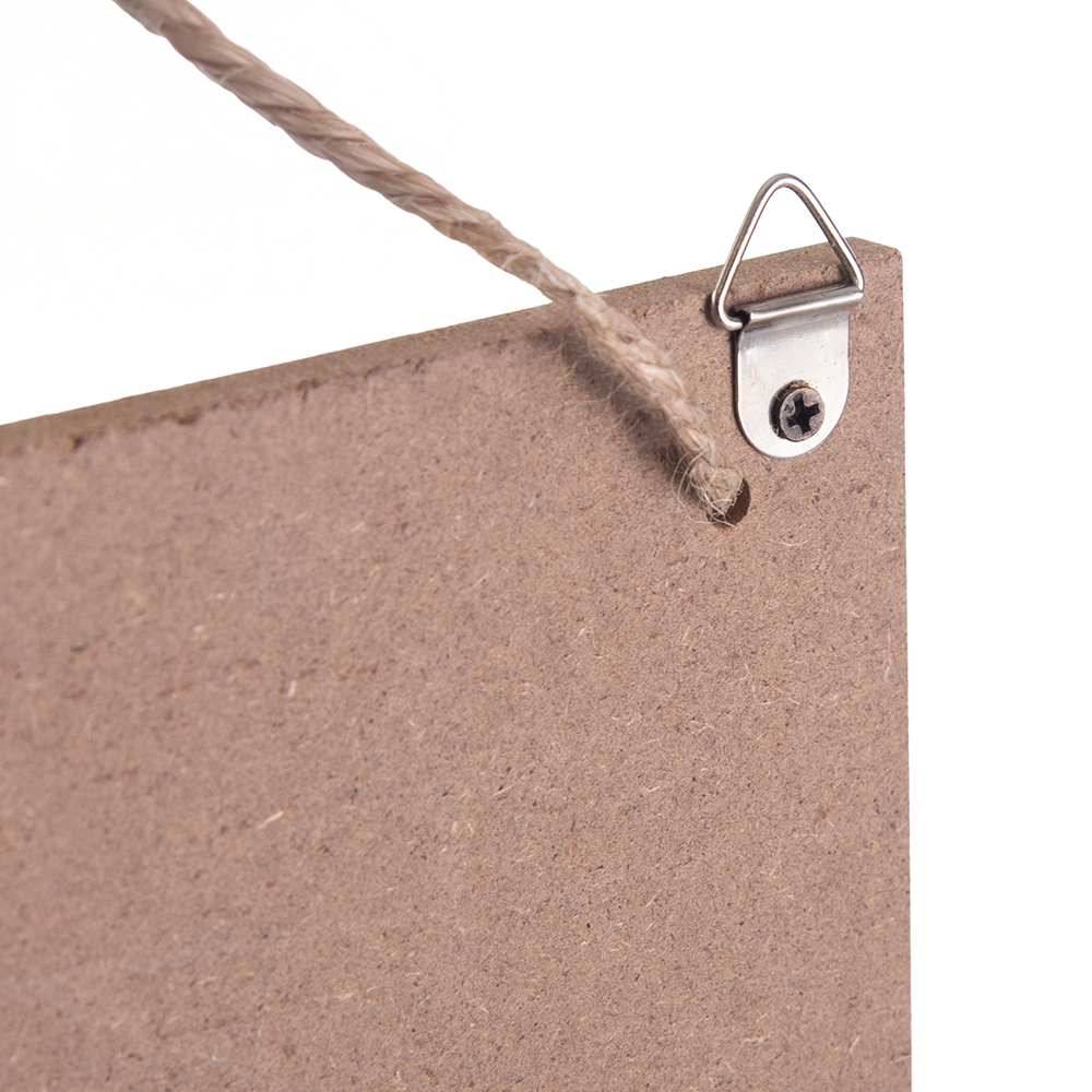 Welcome Wall Hanging with Hook (H10cm) - Image 7