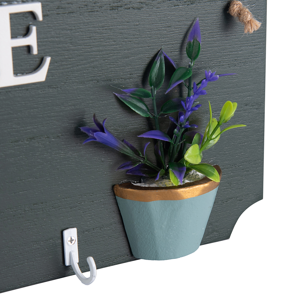 Home Wall Hanging with Hook (H15cm) - Image 4