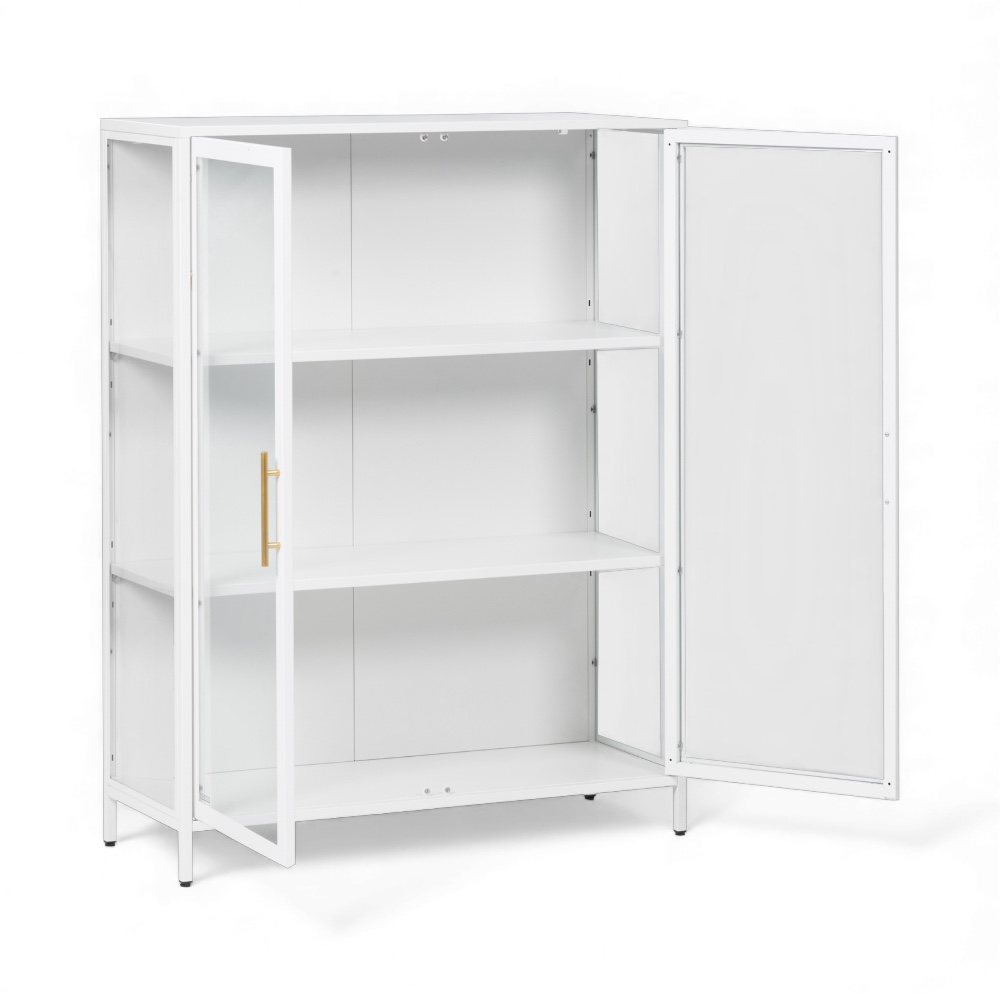 Nina Cabinet with 2 Glass Doors - Image 2