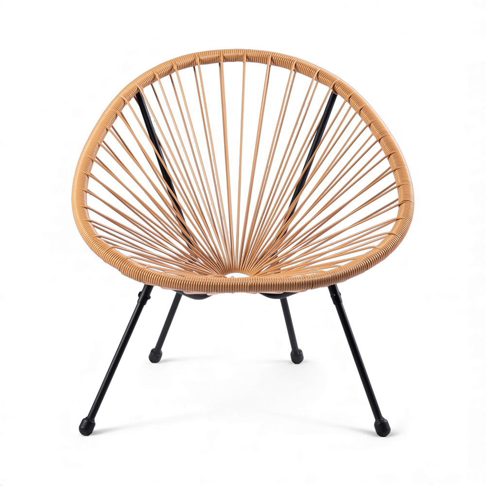 Nadin PP Rattan Moon Chair - Image 2