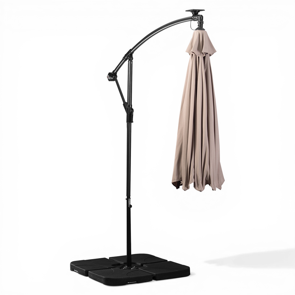 Jorah Cantilever Parasol with LED Solar - Image 8