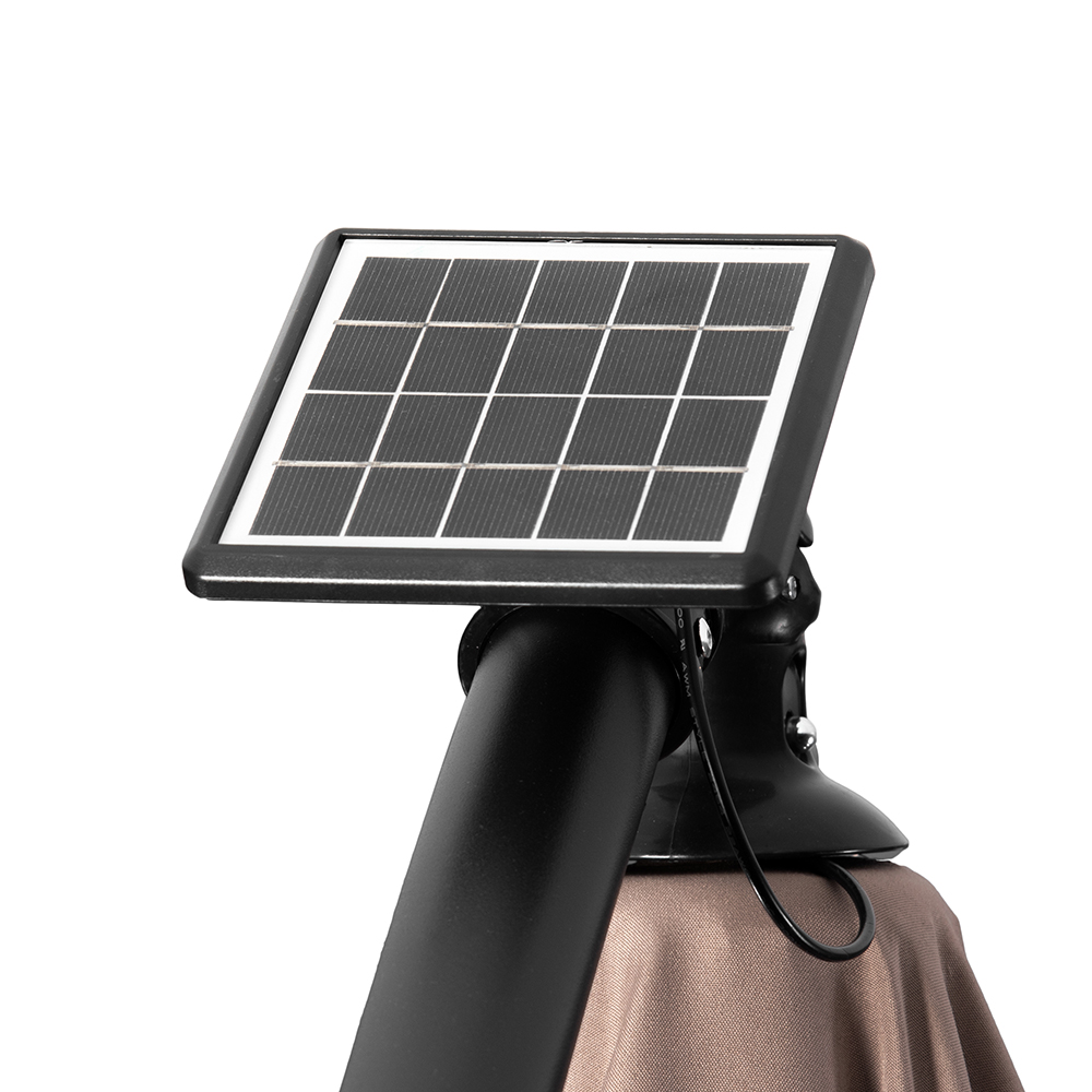 Jorah Cantilever Parasol with LED Solar - Image 18