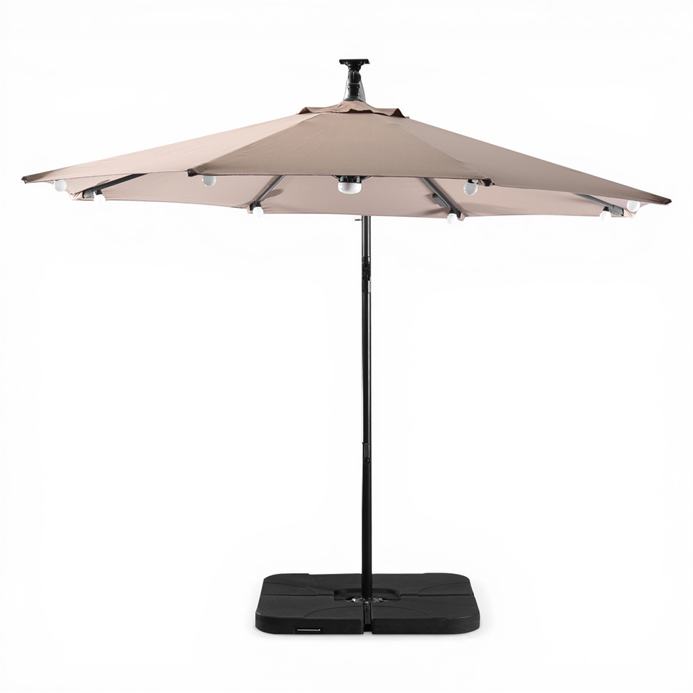 Jorah Cantilever Parasol with LED Solar - Image 4
