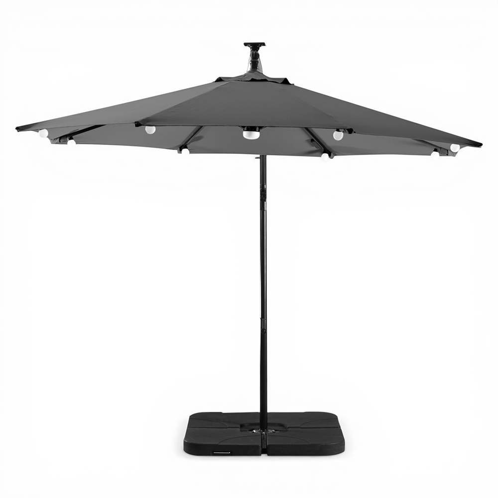 Jorah Cantilever Parasol with LED Solar - Image 34