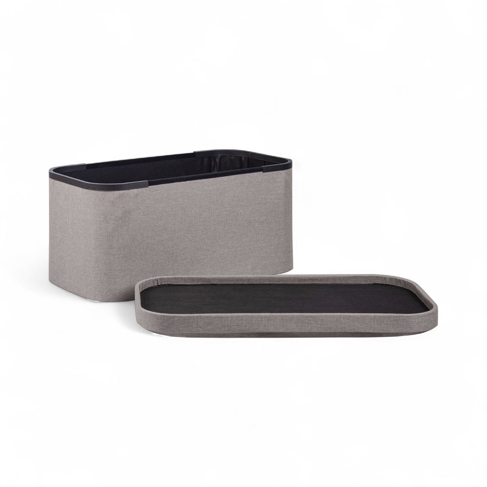 Nettie Foldable Storage Ottoman - Image 18