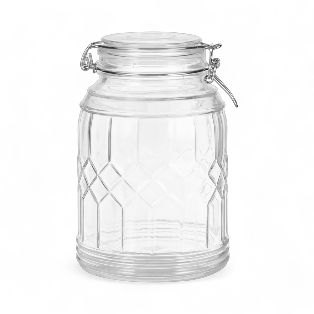 Glass Jar with Lid - Image 16