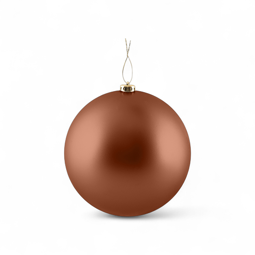Matte Christmas Hanging Ball (15cm) - Image 4