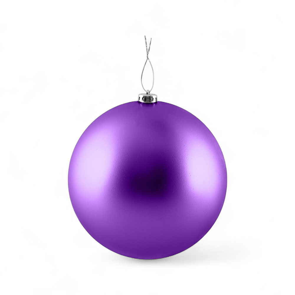 Matte Christmas Hanging Ball (20cm) - Image 8