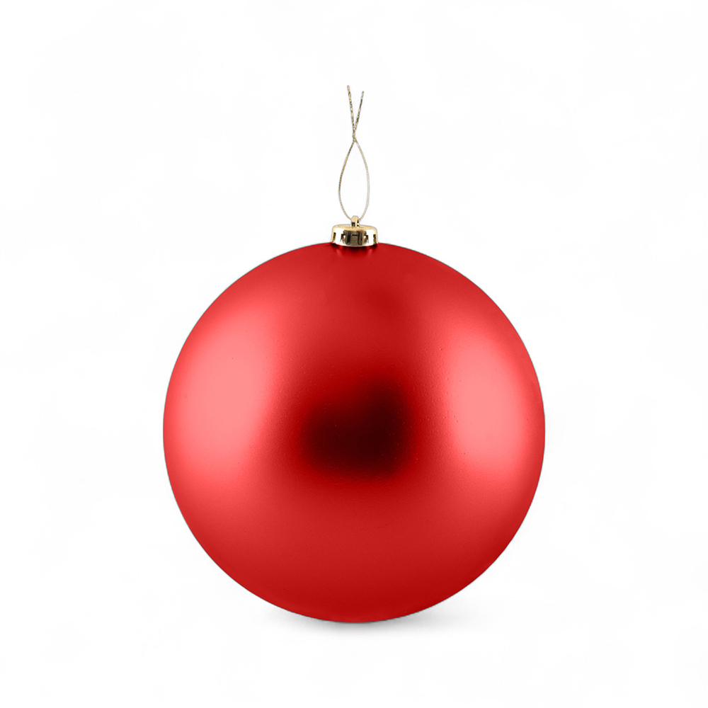 Matte Christmas Hanging Ball (20cm) - Image 9